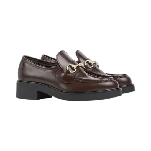 Horsebit Moccasin Flat Shoes