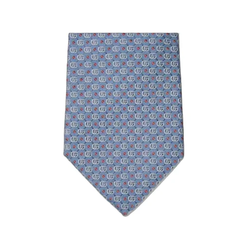 Double G Silk Jacquard Tie