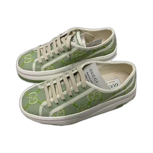 Lace-Up Low-Top Sneakers