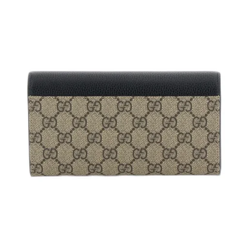 Gg Marmont Bi-Color Continental Wallet