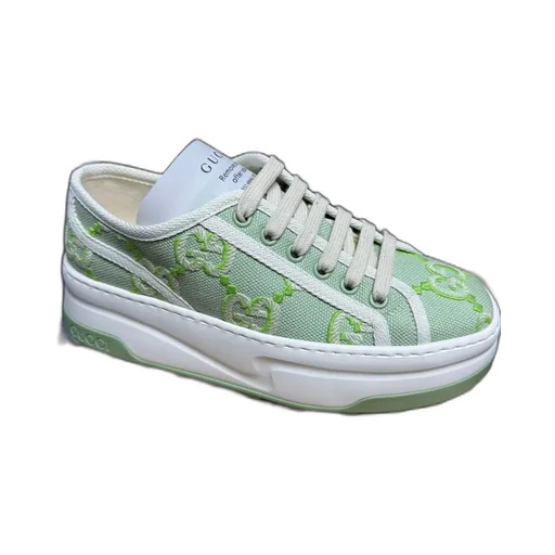 Lace-Up Low-Top Sneakers