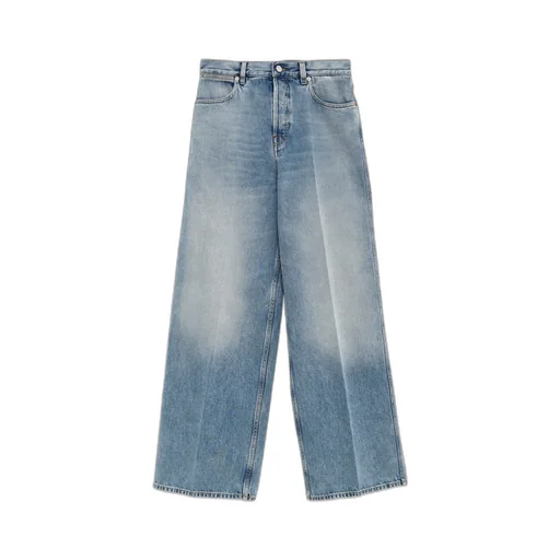 Wide Leg Denim Jeans
