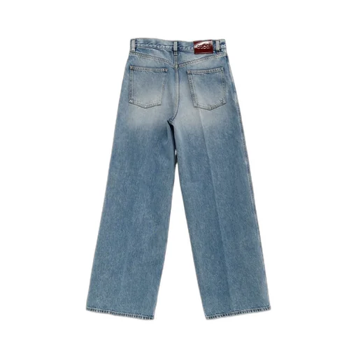 Wide Leg Denim Jeans