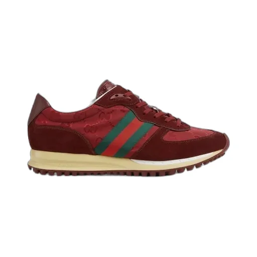 Panelled Lace-Up Sneakers