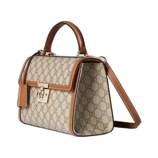 Padlock Medium Top Handle Bag