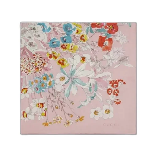 Printed Silk Carré