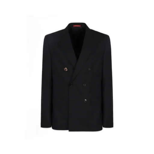 Double-Breasted Wool Jacket