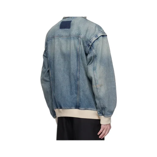 Zip-Up Denim Jacket