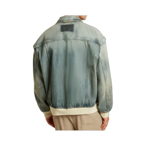 Zip-Up Denim Jacket