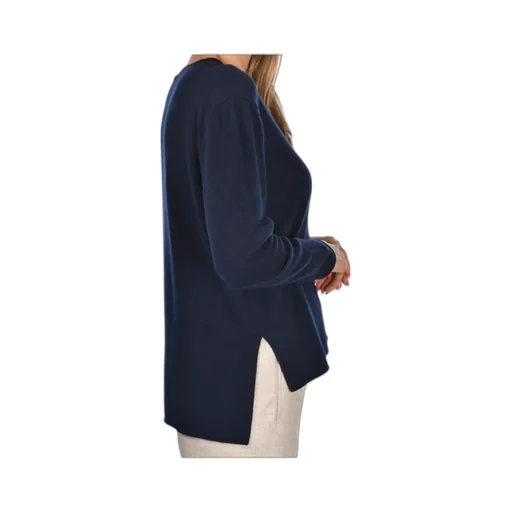 Side-Slit Sweater