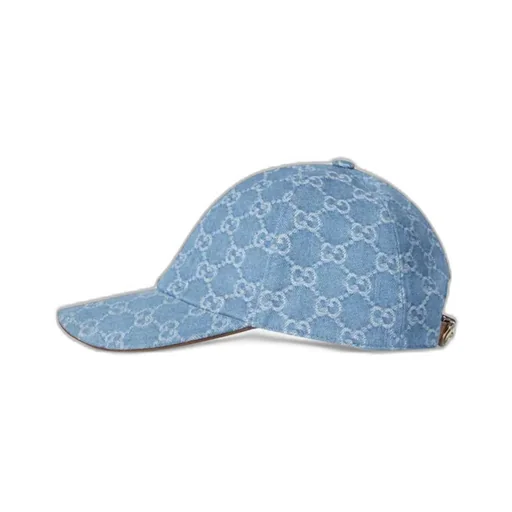 Horsebit Gg Denim Baseball Cap