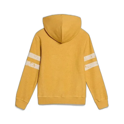 Logo-Print Sleeve-Stripe Hoodie
