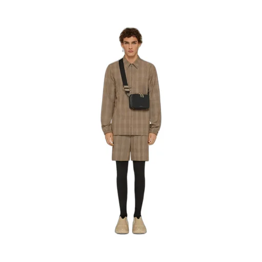 Prince Of Wales Pattern Bermuda Shorts