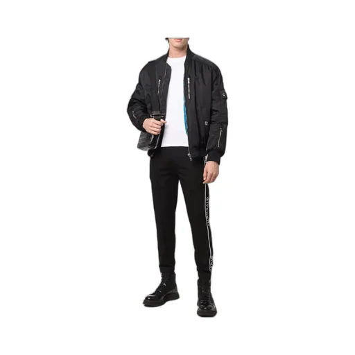 Logo-Stripe Track Pants