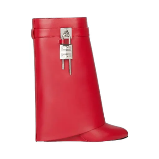 Shark Lock Ankle Boots