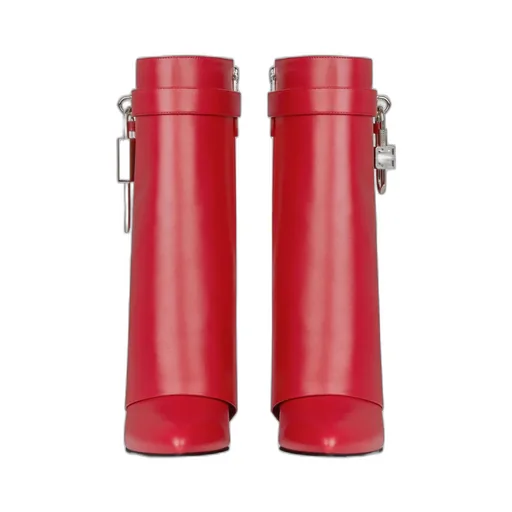 Shark Lock Ankle Boots