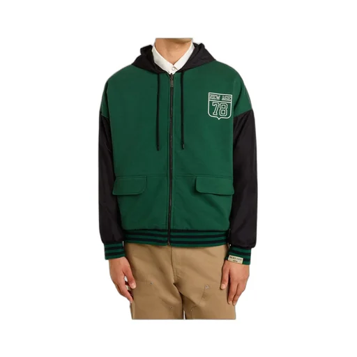 Golden Goose Deluxe Brand Reversible Zip-Up Drawstring Hoodie