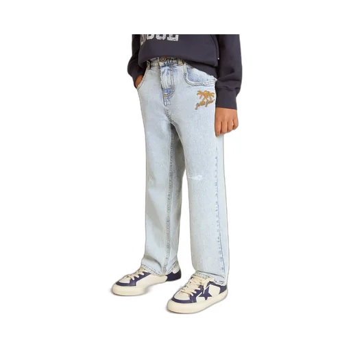 Journey Logo Embroidered Jeans