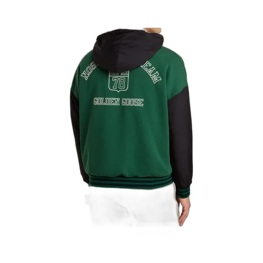 Golden Goose Deluxe Brand Reversible Zip-Up Drawstring Hoodie