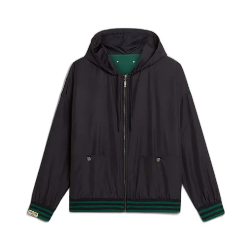 Golden Goose Deluxe Brand Reversible Zip-Up Drawstring Hoodie