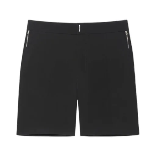 Logo Plaque Bermuda Shorts