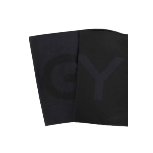 Logo-Print Wool Scarf