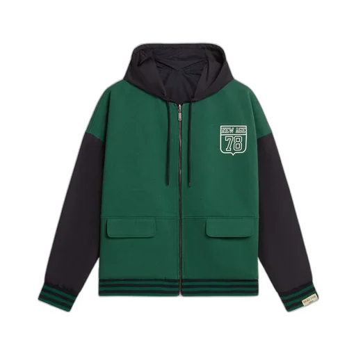 Golden Goose Deluxe Brand Reversible Zip-Up Drawstring Hoodie