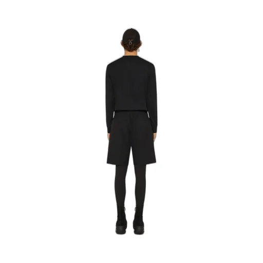 Logo Plaque Bermuda Shorts