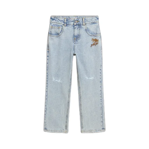 Journey Logo Embroidered Jeans