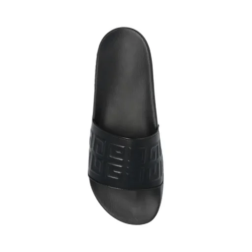 4G Logo Embossed Slip-On Sandals