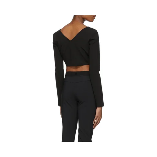 V-Neck Long-Sleeve Top