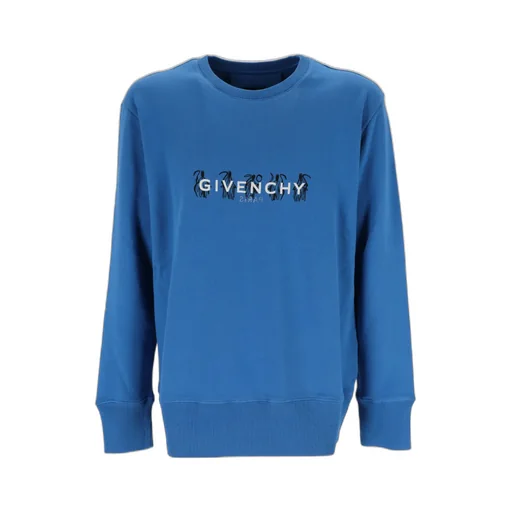 Reverse Logo Printed Crewneck Sweatshirt