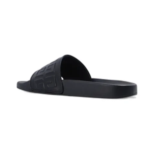 4G Logo Embossed Slip-On Sandals