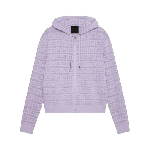 4G Lace Zip-Up Hoodie