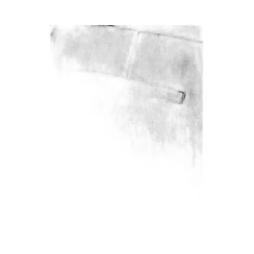 Skirt-Detail Slit Trousers