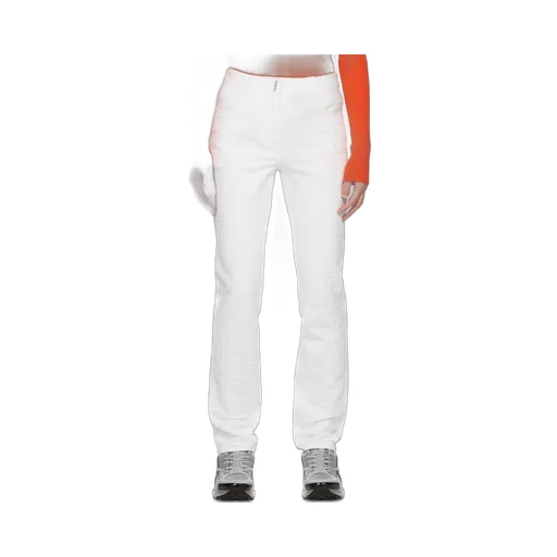 Logo Plaque Straight Leg Trousers