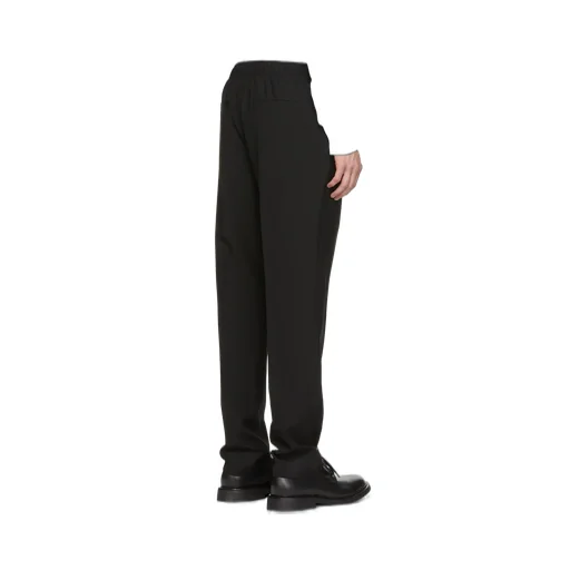 Belted Straight-Leg Trousers