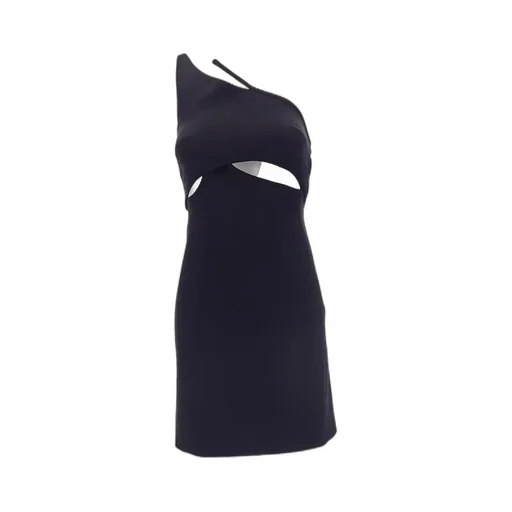 One-Shoulder Cut-Out Detail Mini Dress
