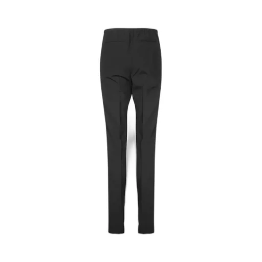 Elasticated-Waist Tailored Trousers