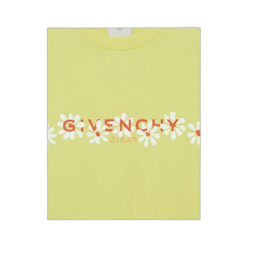 T-Shirt With Stencil Effect Givenchy Reverse Print