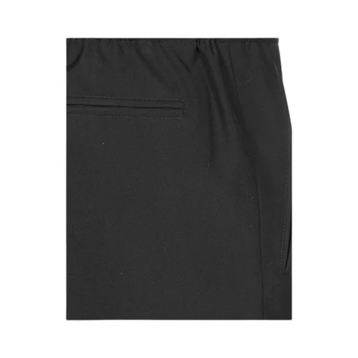 Elasticated-Waist Tailored Trousers