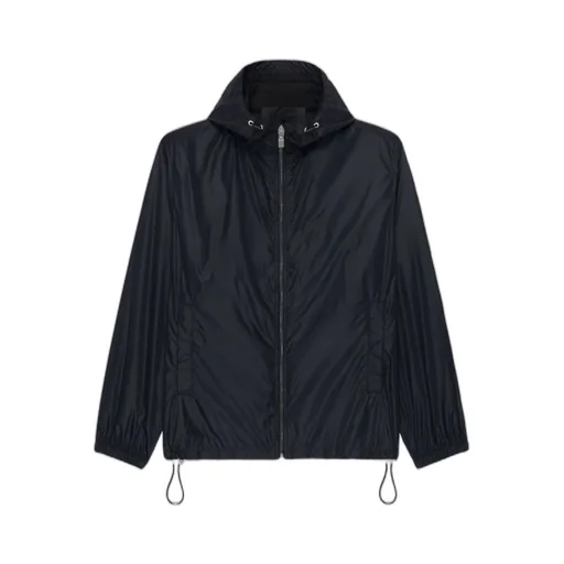 Tag Effect Hooded Windbreaker