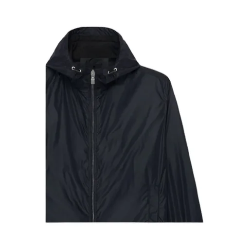 Tag Effect Hooded Windbreaker