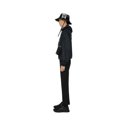 Tag Effect Hooded Windbreaker