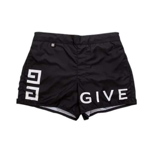 Logo Printed Swim Trunks
