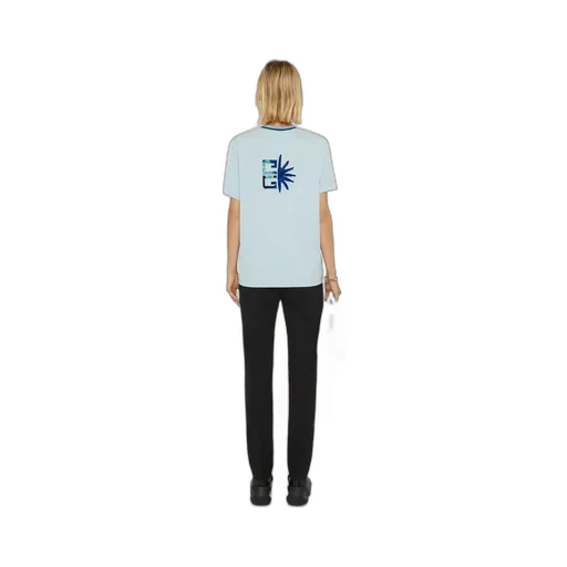 T-Shirt In Jersey With Givenchy Tufted Pattern