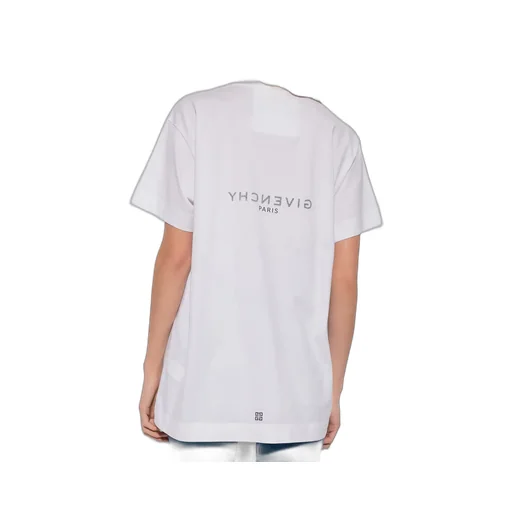 Logo Printed Round Collar T-Shirt