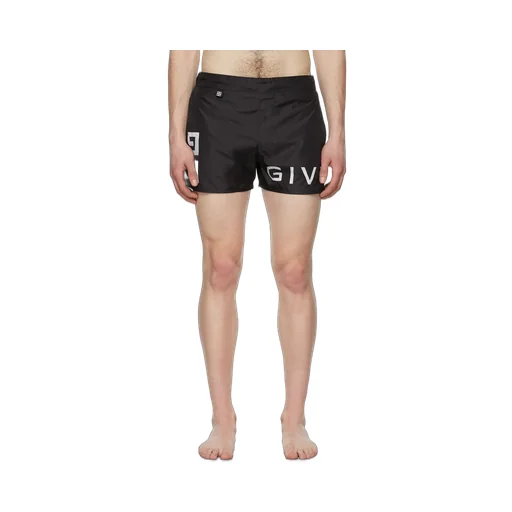 Logo Printed Swim Trunks
