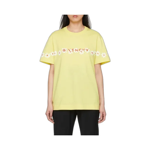 T-Shirt With Stencil Effect Givenchy Reverse Print