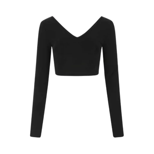 V-Neck Long-Sleeve Top